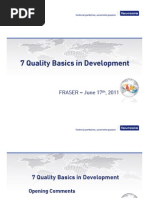 7 Quality Basics in Development