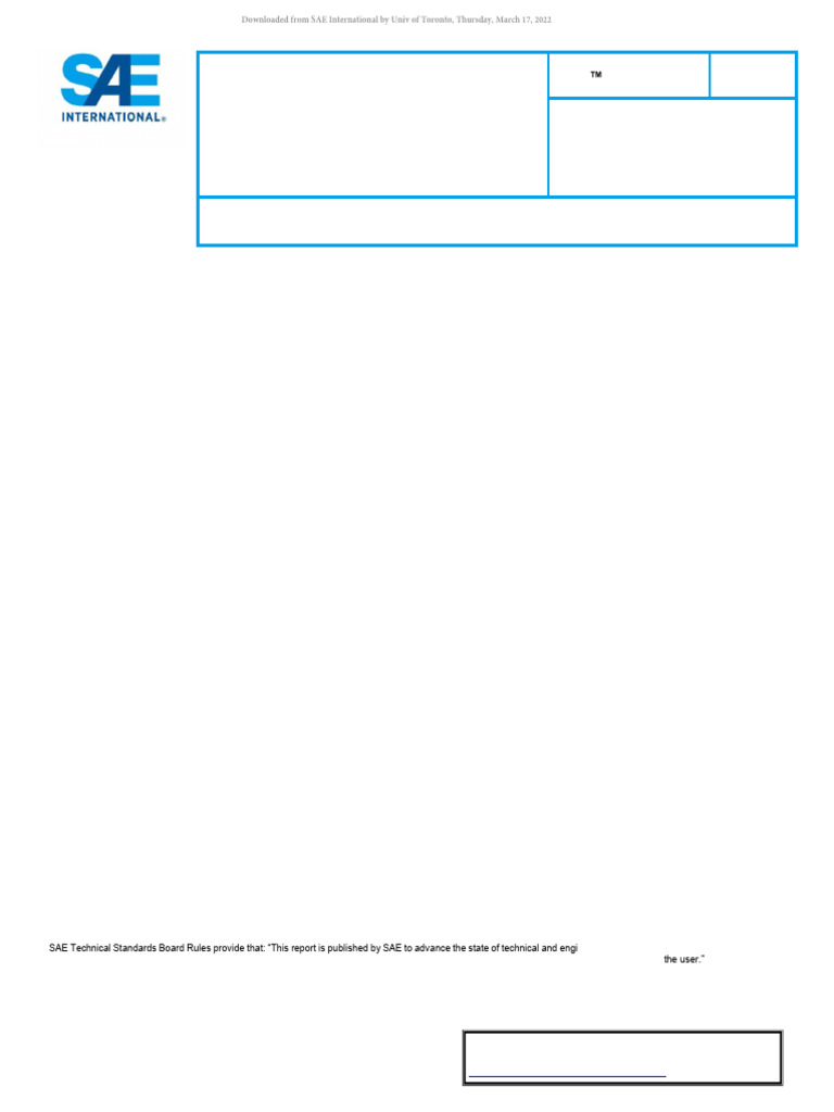 Sae J492-2016 | PDF | Intellectual Property Law | Monopoly (Economics)