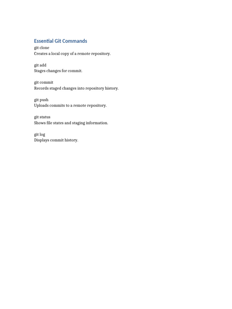 Git Doc 2 | PDF