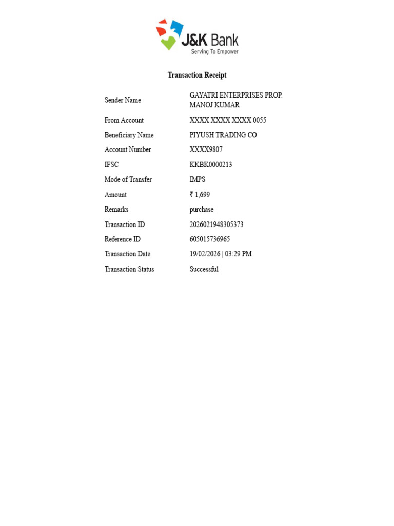 TransferReceipt 20260219153118738 | PDF