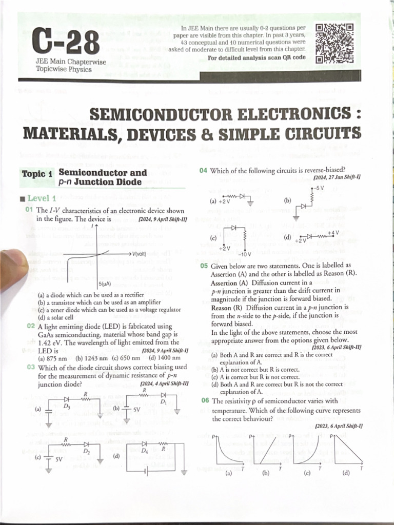 Semiconductor Electronics | PDF
