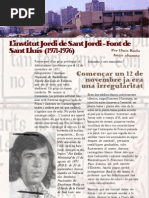 "L'institut Jordi de Sant Jordi - Font de Sant Lluís (1971-1976) " - Article de Lluís Roda