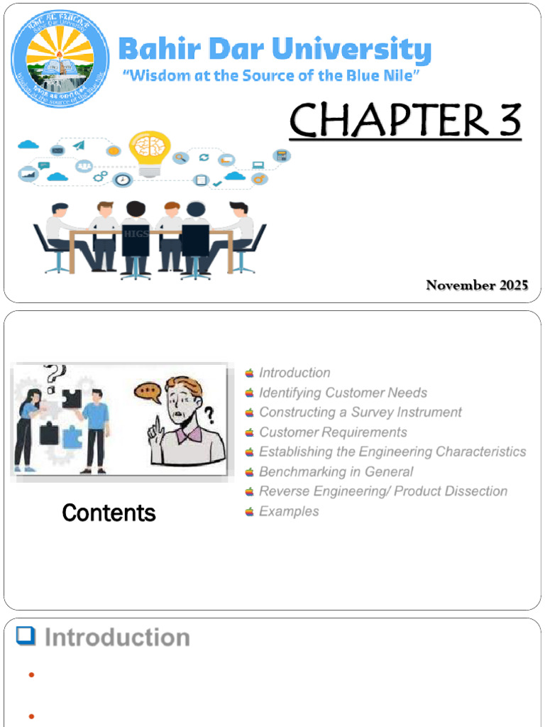 Chapter 3 Problem Definition and Need Identification | PDF | Survey ...