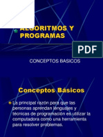 Algoritmos y Programas