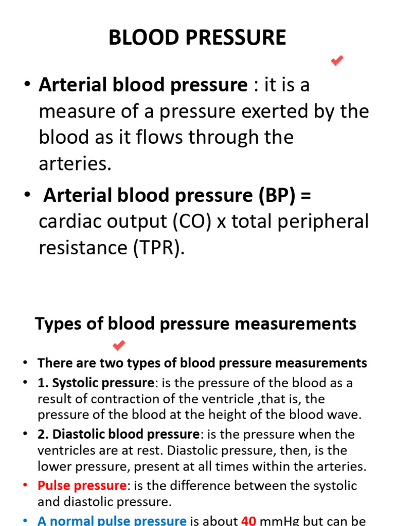Blood Pressure Student | PDF | Blood Pressure | Diastole