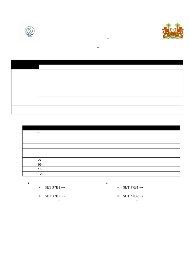 3rd Study Block Timetable Set 37b | PDF | Midwifery | Childbirth