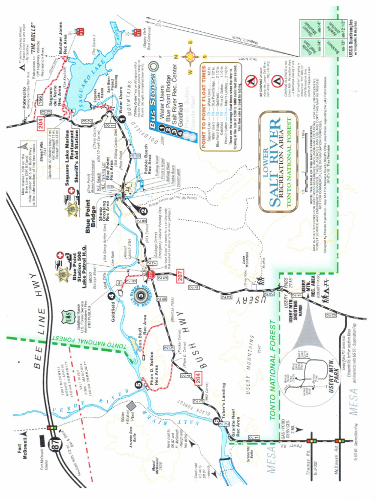 Salt River Map | PDF