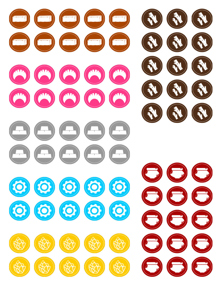Resource Tokens Sheet | PDF