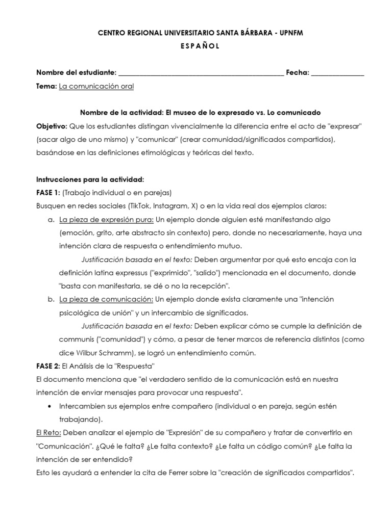 Capítulo 1 - Ejercicio 1 | PDF | Comunicación