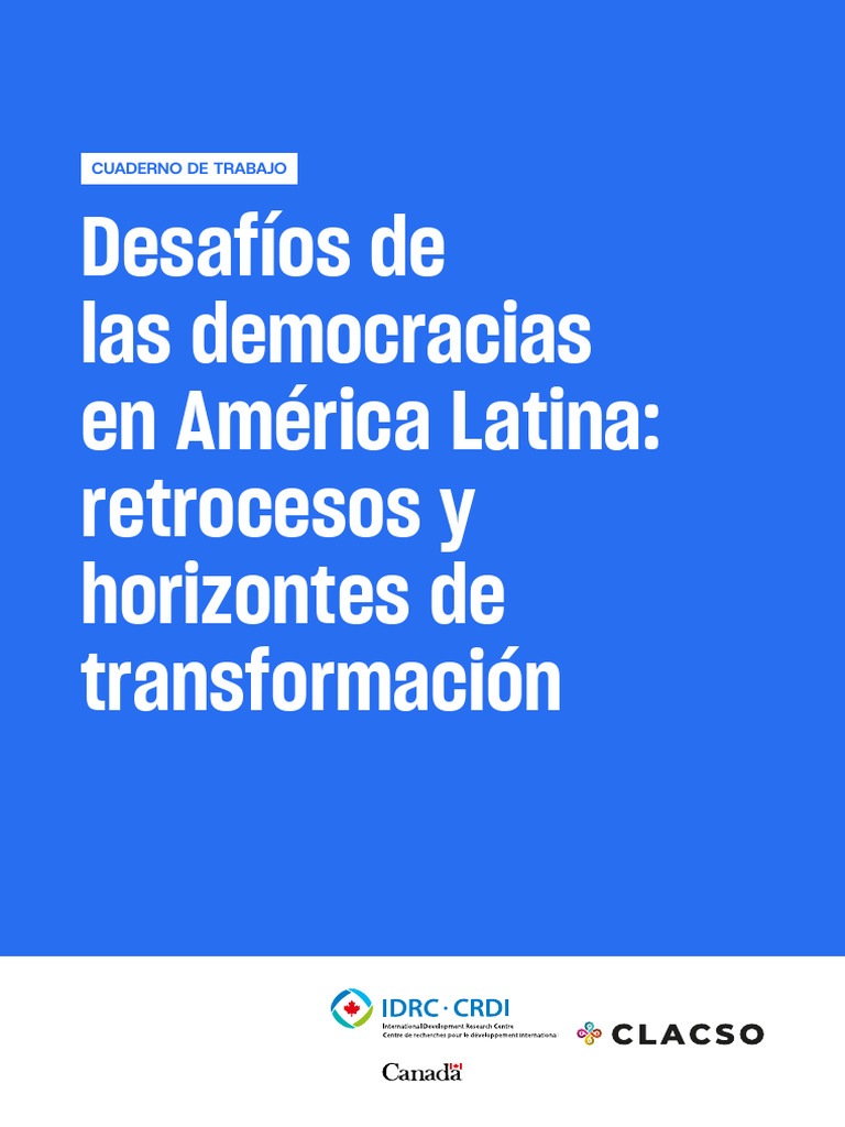 Desafios de las democracias en américa latina | PDF | Democracia ...