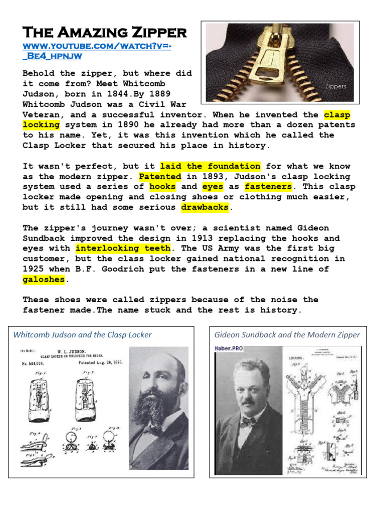 The Zipper Script | PDF