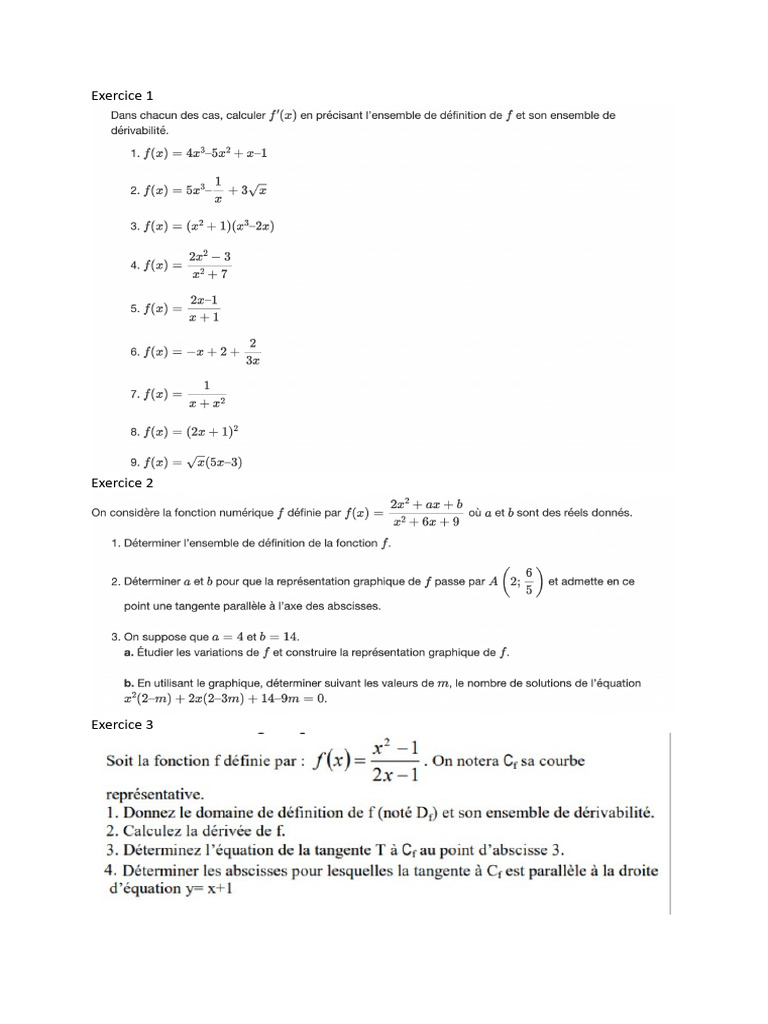 Derivation | PDF