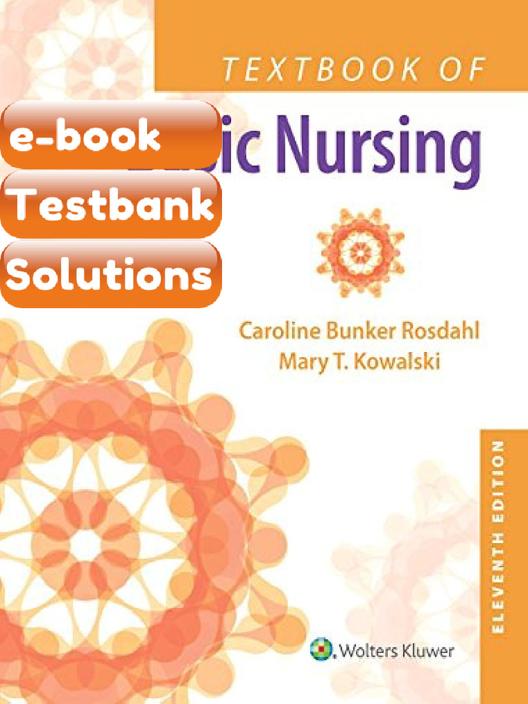 Test Bank Textbook of Basic Nursing 11th Edition Complete Edition | PDF ...