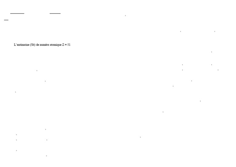 TD N2 Licence 2024 | PDF | Atomes | Chimie