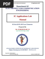 Download IC Lab Manual by Suresh Babu by nandakishorenalla SN100053094 doc pdf