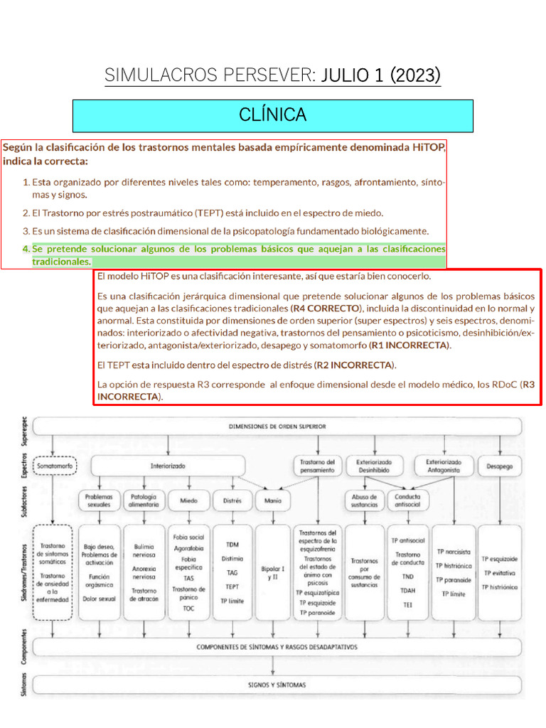 Ejemplo de cómo estudiaba simus Persever x asignaturas | PDF