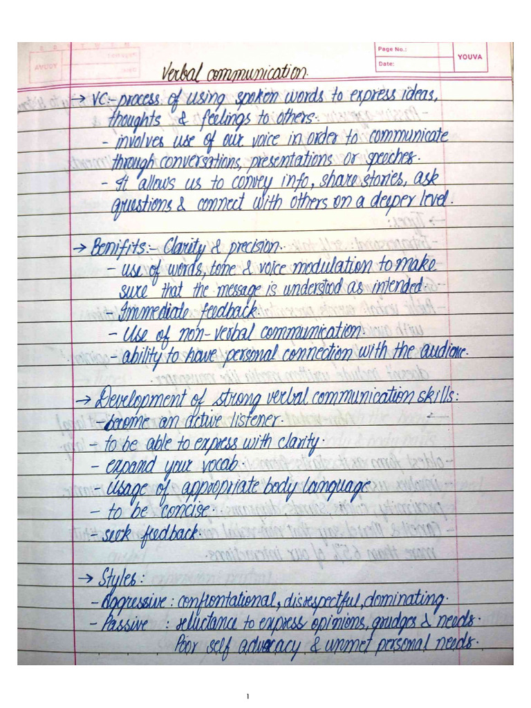 Complete English Notes | PDF