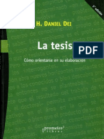 Dei Daniel - La Tesis