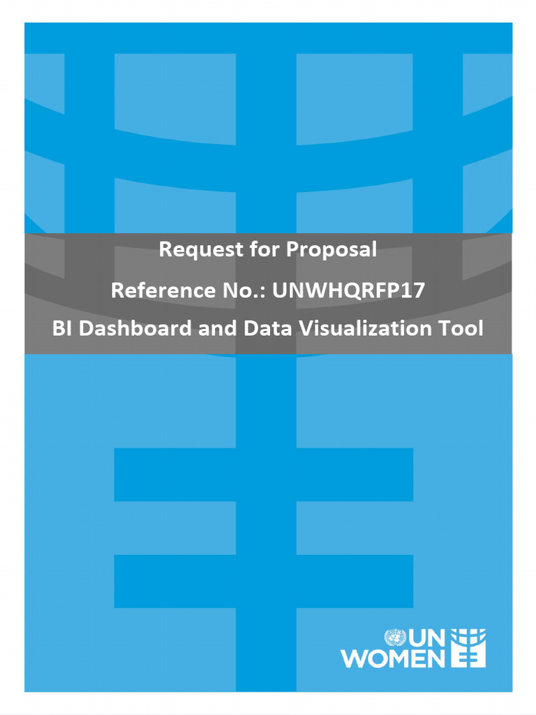 Request For Proposal - BI Dashboard Ver 1 1 | PDF | Employment ...