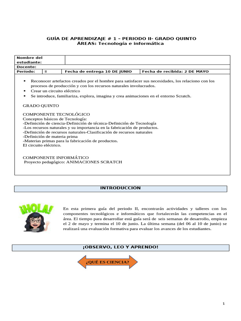 Informatica de quinto word corregido (1) | PDF | Energía renovable ...