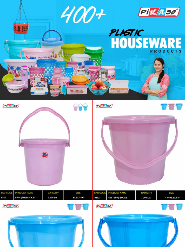 Pikaso Catalogue Without Rate | PDF