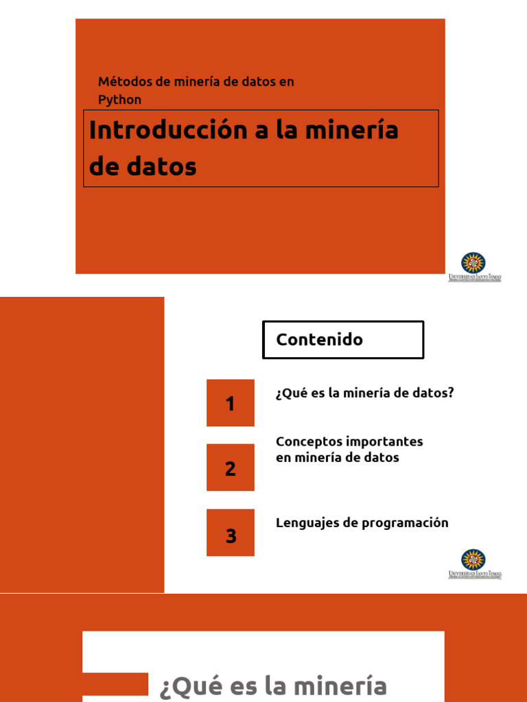 Mineria en Python | PDF | Procesamiento de datos | Datos