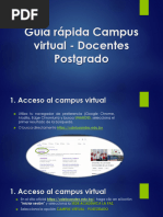 Ingreso al Campus Virtual UCC Presencial | PDF