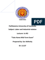 What is Labor and Industrial Relation
