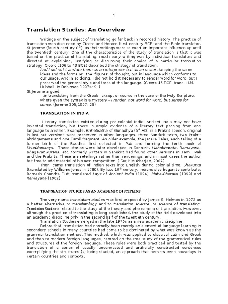 Translation Studies PDF Translations Linguistics