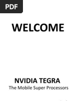 NVIDIA Tegra 3 - The Super Mobile Processor (Presentation)