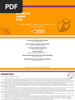 Plano de Curso 2026 Seemg | PDF | Pedagogia | Aprendizado