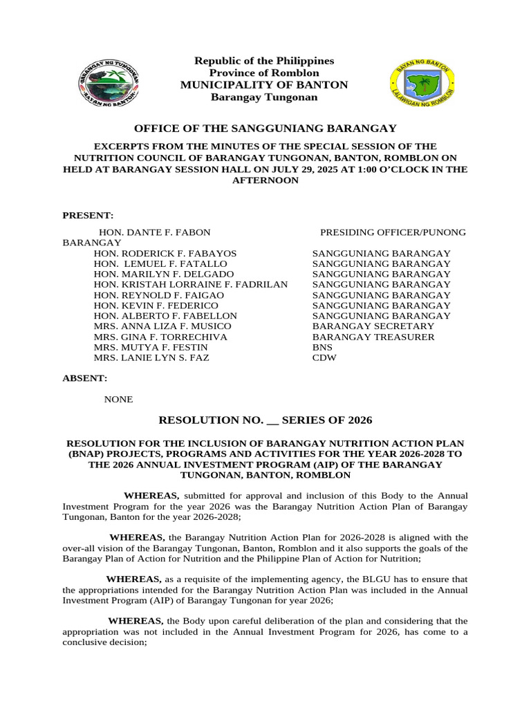 Draft-Aip Resolution Inclusion 2026 | PDF