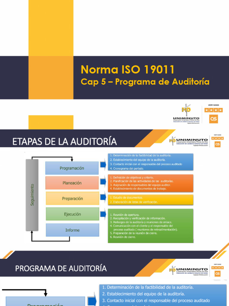Clase 4. Programa de Auditoría | PDF | Auditoría | Business