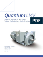 GE Quantum MV AC Induction Totally Enclosed Fan Cooled Motors