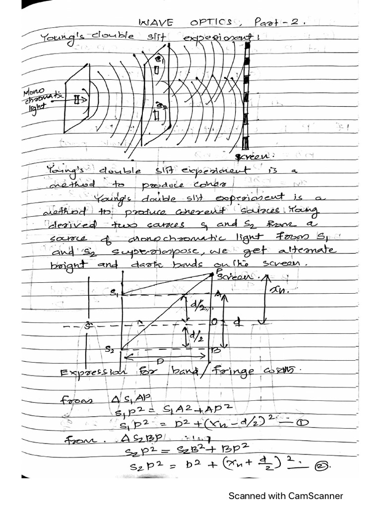 Wave Optics - 2 | PDF