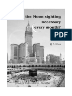 Is the Moon Sighting Necessary Every Month?