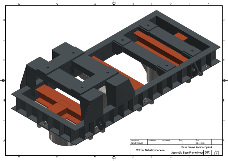 Assembly Base Frame Model 04 B' | PDF