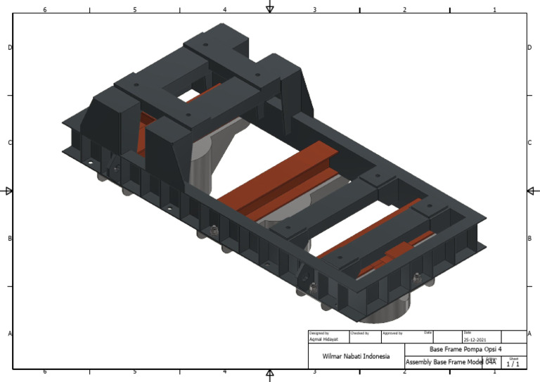 Assembly Base Frame Model 04 A' | PDF