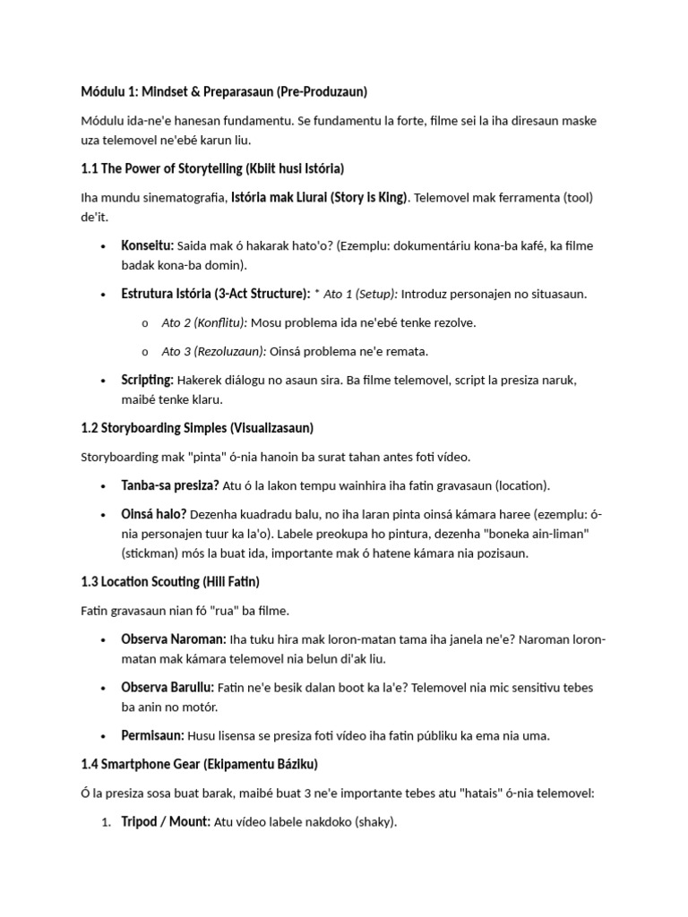 Módulu 1 | PDF