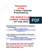 Revelation of the Luni-Solar Calenderl.doc 11.7.2012
