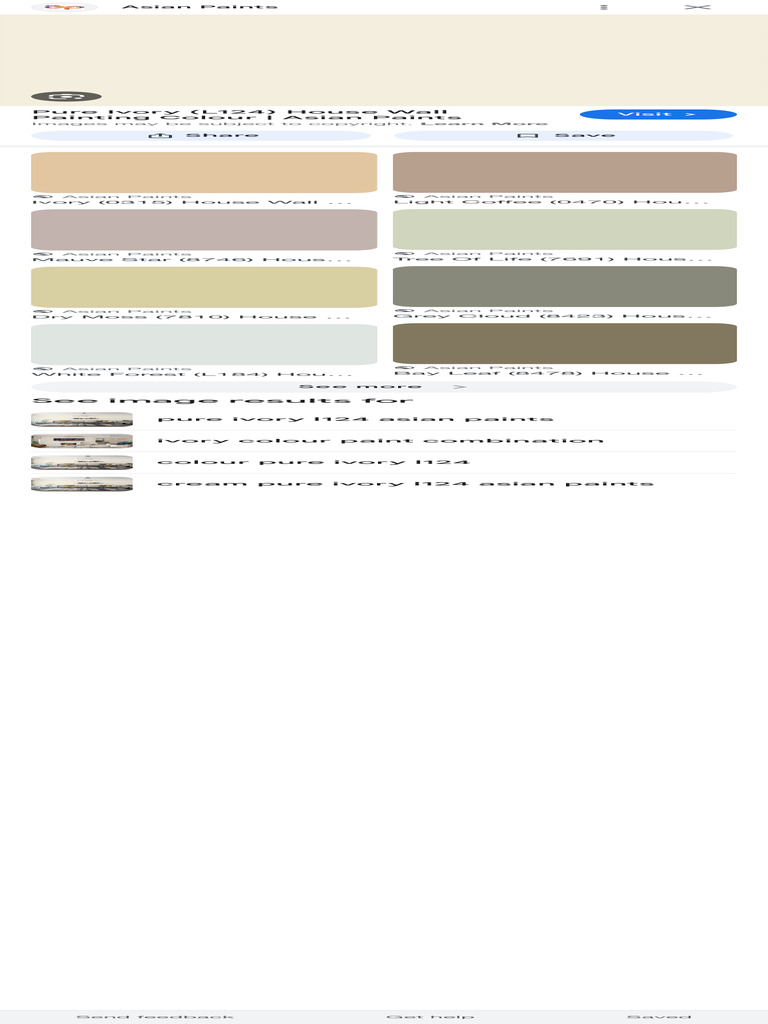 Pure Ivory Asian Paints - Google Search | PDF