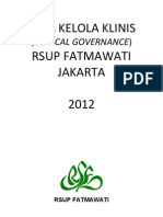 Dody Firmanda 2012 - Tata Kelola Klinis (Clinical Governance) RSUP Fatmawati Jakarta