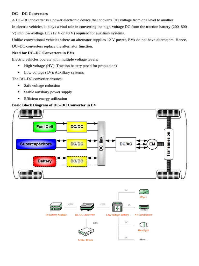 Bidirectional DC - DC Converters | PDF | Direct Current | Power Electronics