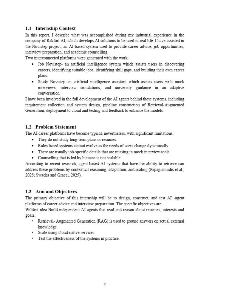 REport | PDF | Artificial Intelligence | Intelligence (AI) & Semantics