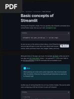 Streamlit API Cheat Sheet v1.45.0 | PDF | Cache (Computing) | Computing