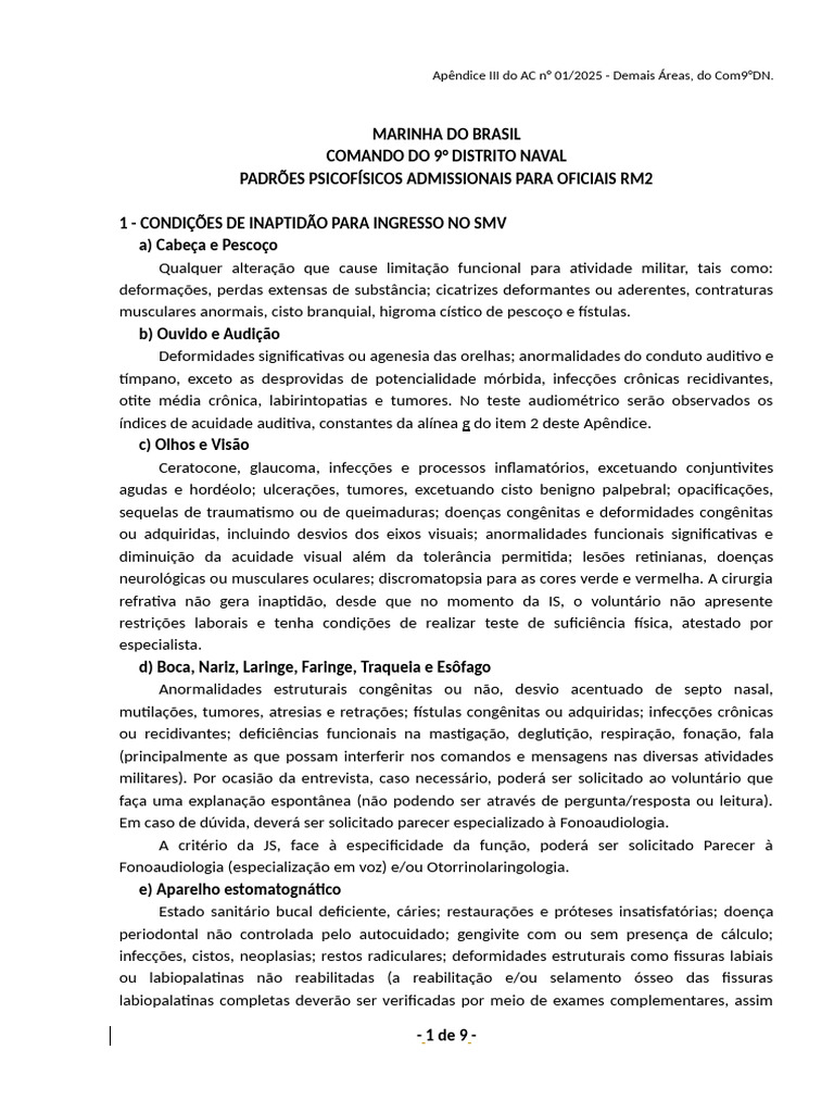 MB - PS SMV 2026 OF RM2 - 2025-7-11 - 3 - ApIII - Padrões Psicofísicos ...