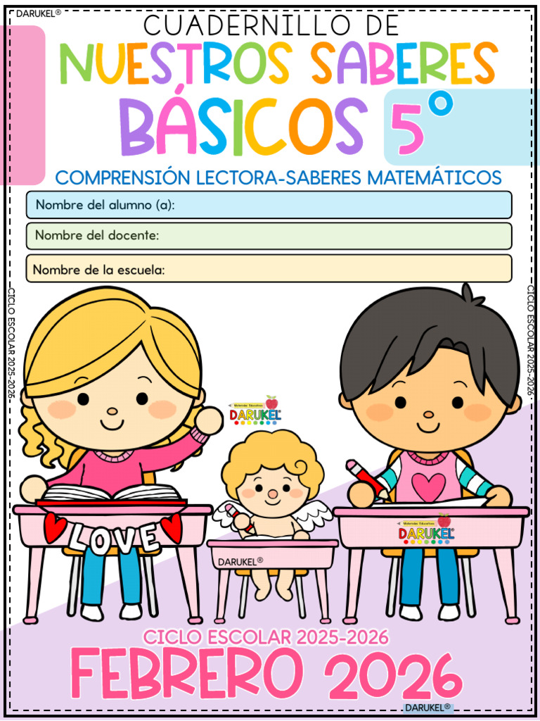 5° Saberes Feb1 2026 | PDF