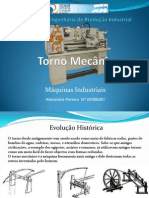 Torno Mecânico - ppt