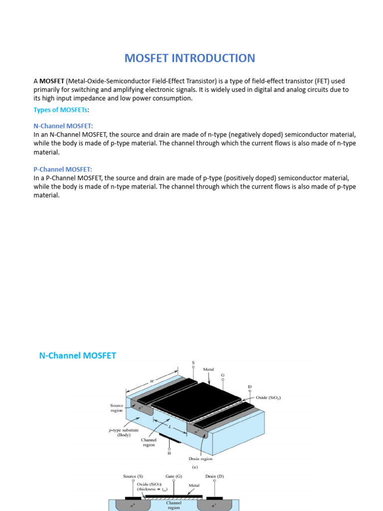 Slide 2 | PDF | Field Effect Transistor | Mosfet