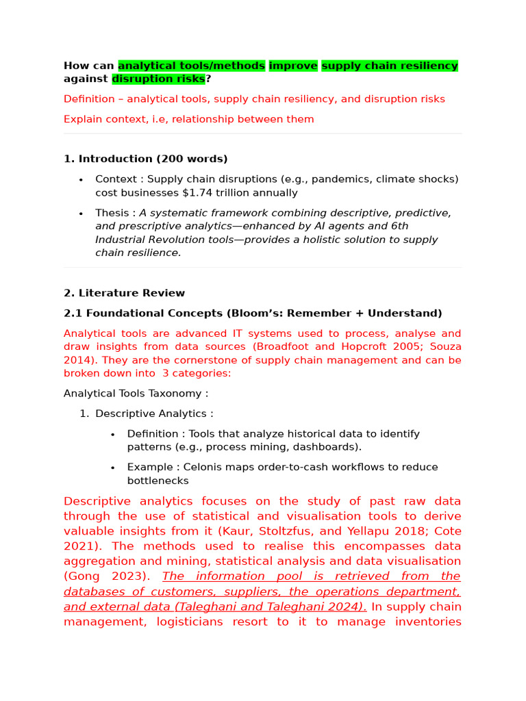 DRAFT Structure SCA Assignment 1 | PDF | Artificial Intelligence ...
